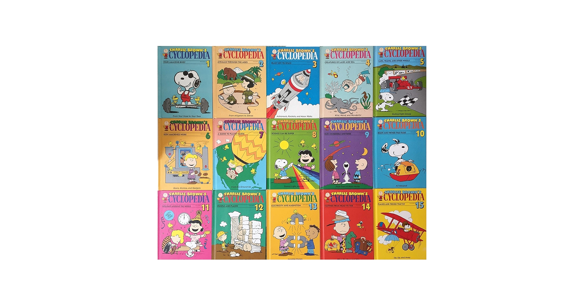 CHARLIE BROWN'S 'CYCLOPEDIA 全15巻 Charlie Brown's 'Cyclopedia Complete 15 Volume Set: Based on