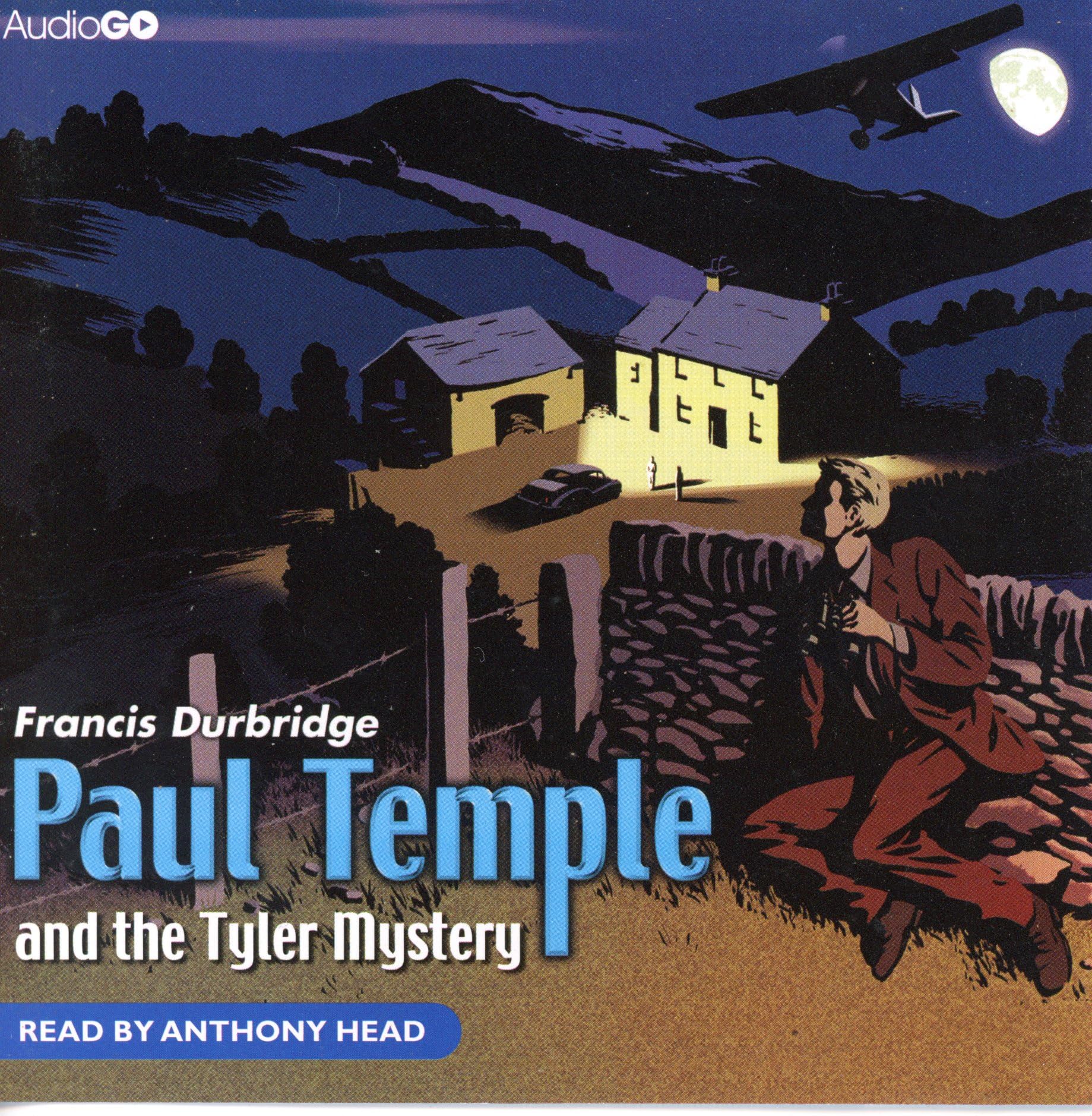 Paul Temple and the Tyler Mystery  audio book on 2 CDs BBC read by  Anthony Head