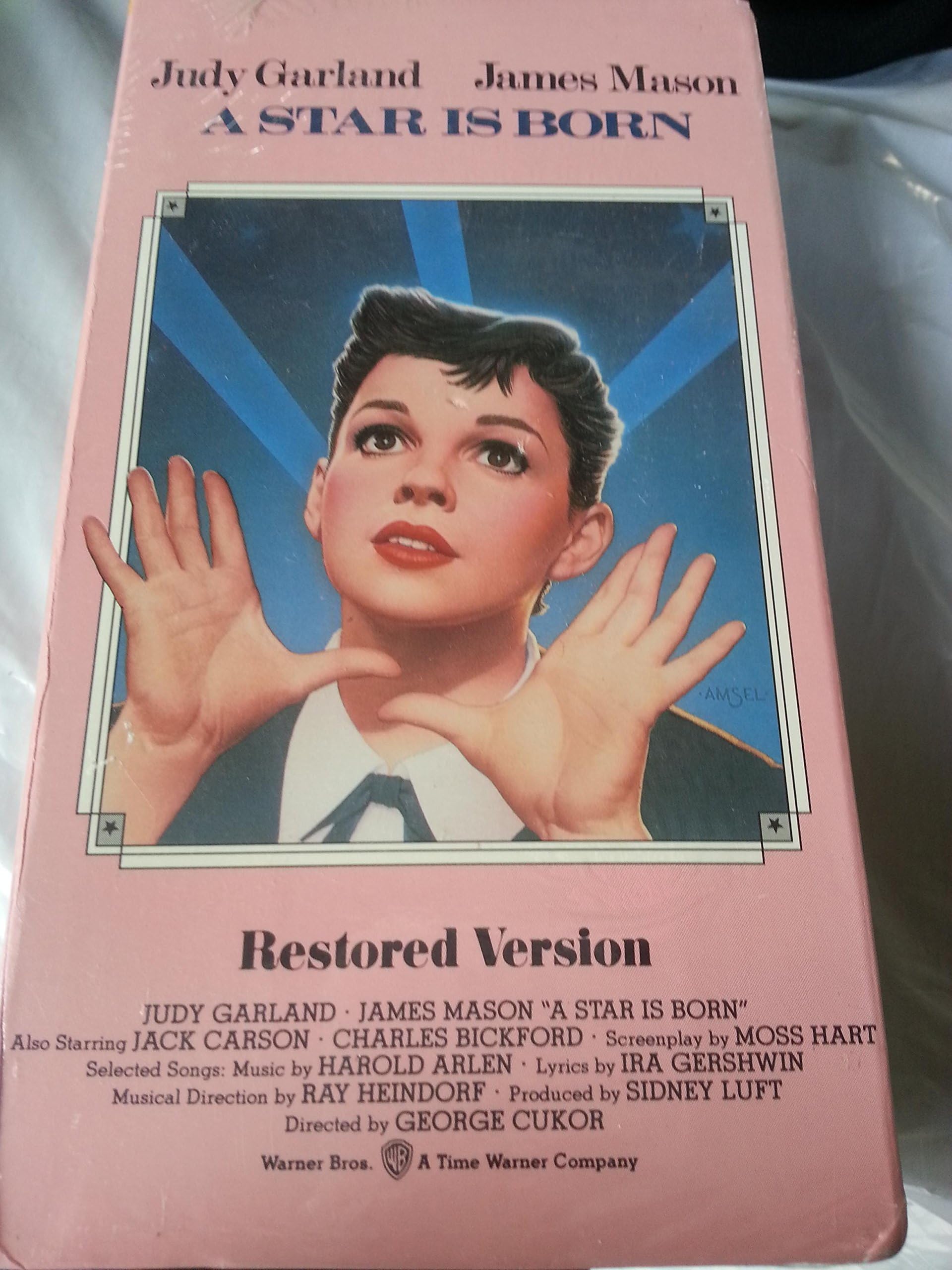A Star Is Born--Restored Version VHS