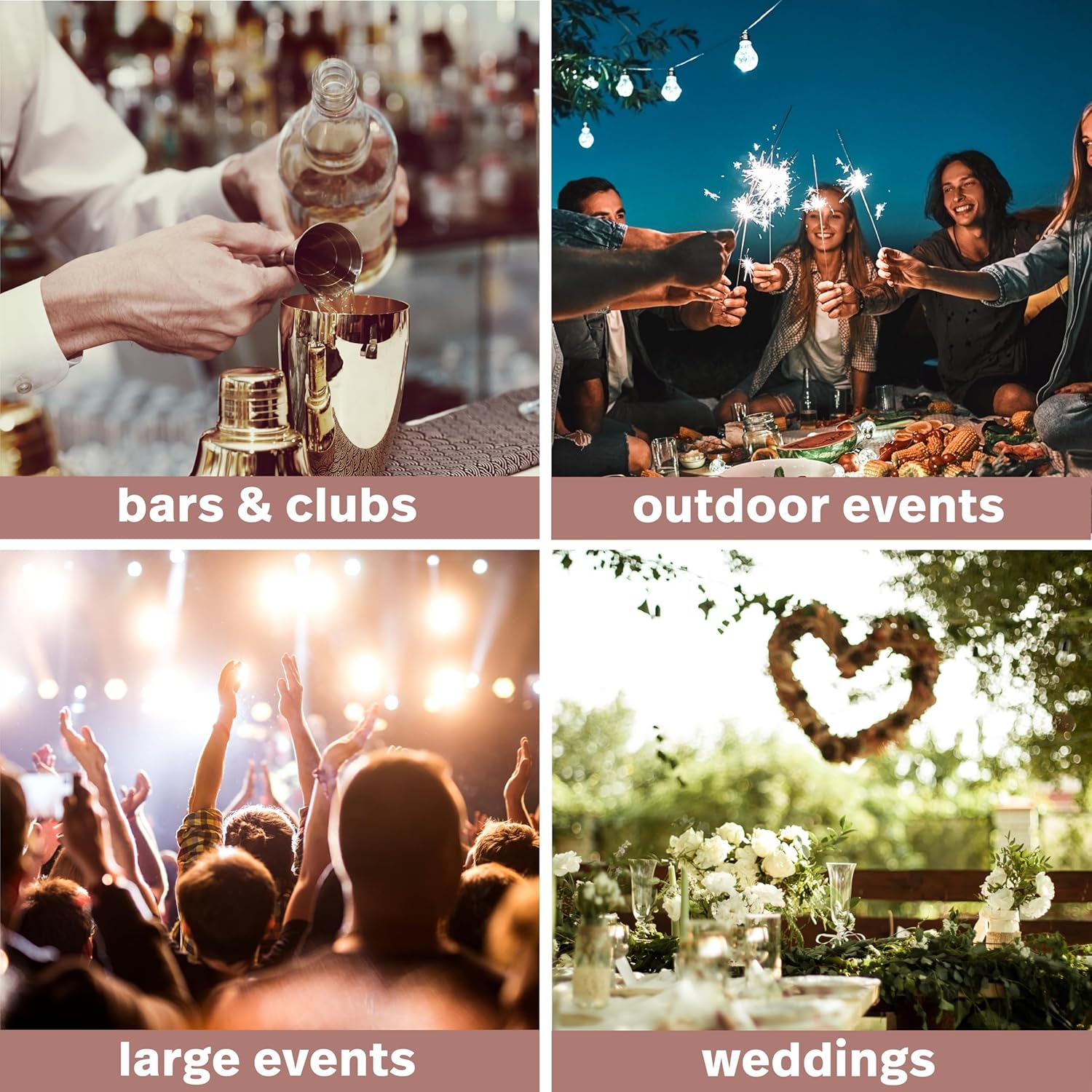 MATANA 24 Pink Champagne Flutes Plastic Champagne Glasses 5oz, Reusable Pink Plastic Wine Glasses, Copas De Plastico Para Brindis, Toasting Glasses for Wedding, Bridal Shower, Girl's Party - Image 9