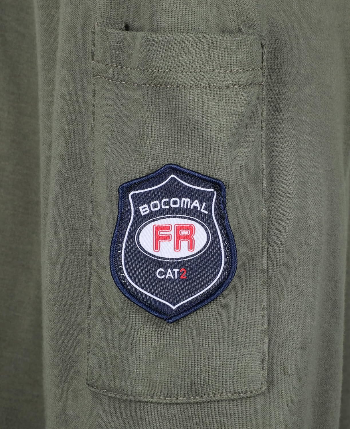 BOCOMAL FR Shirts for Men CAT2 5.5oz Long Sleeve Henley Workwear Flame Resistant Fire Retardant Shirt - Image 6