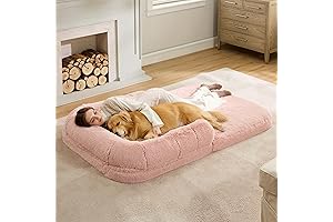 Bedsure Dog Bed for Adults and Humans, The Most Comfortable Calming Orthopedic...