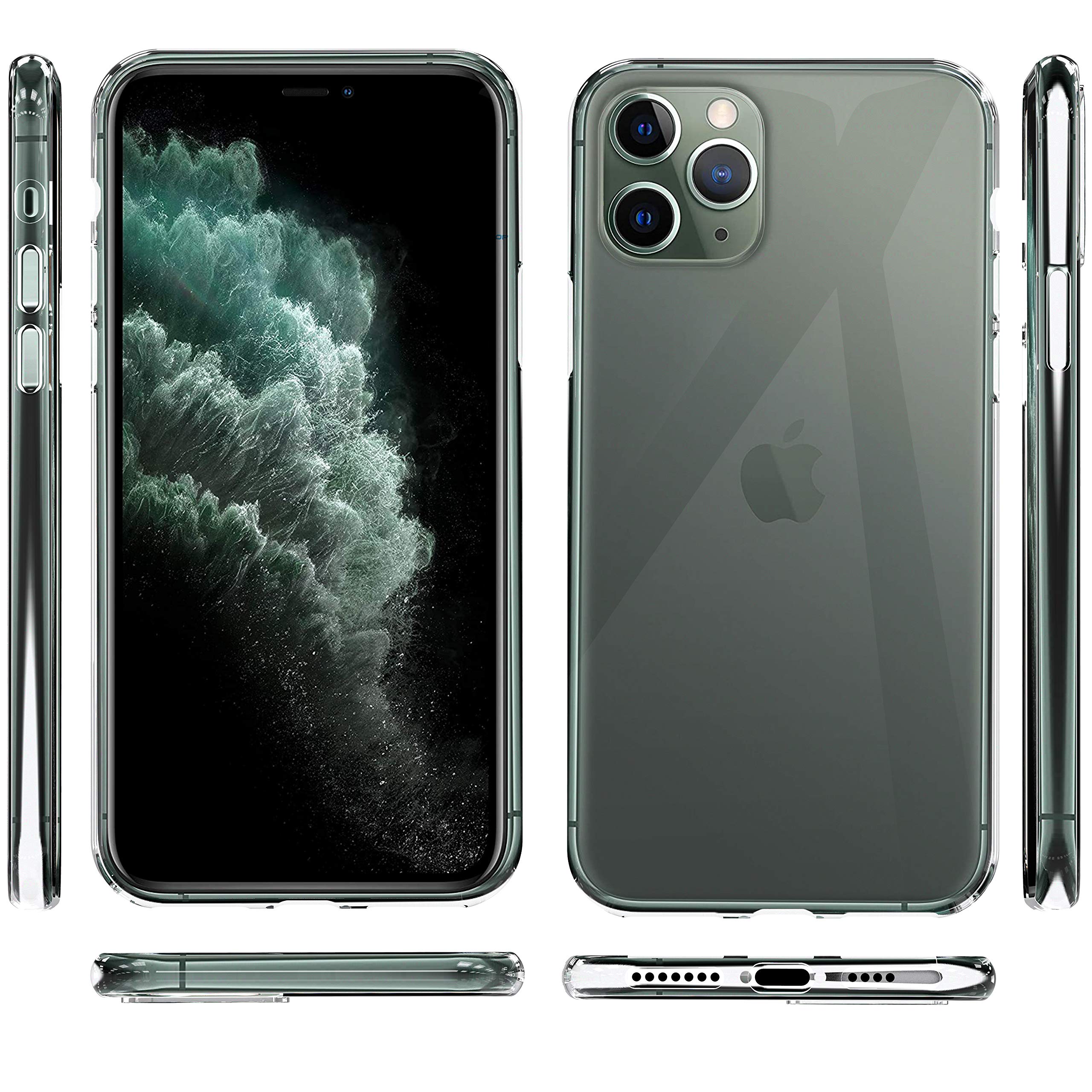 N NEWTOP Cover Trasparente Per IPhone 11 Pro – Silicone Morbido TPU – Anti Graffio - 3