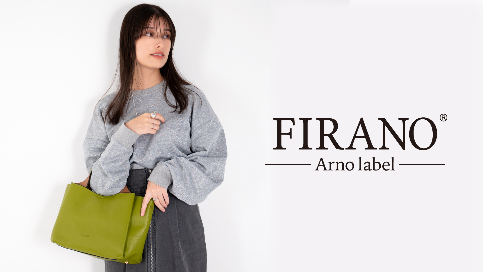 Amazon | [FIRANO] バイカラーハンドルハンドバッグ レディース ARNO 