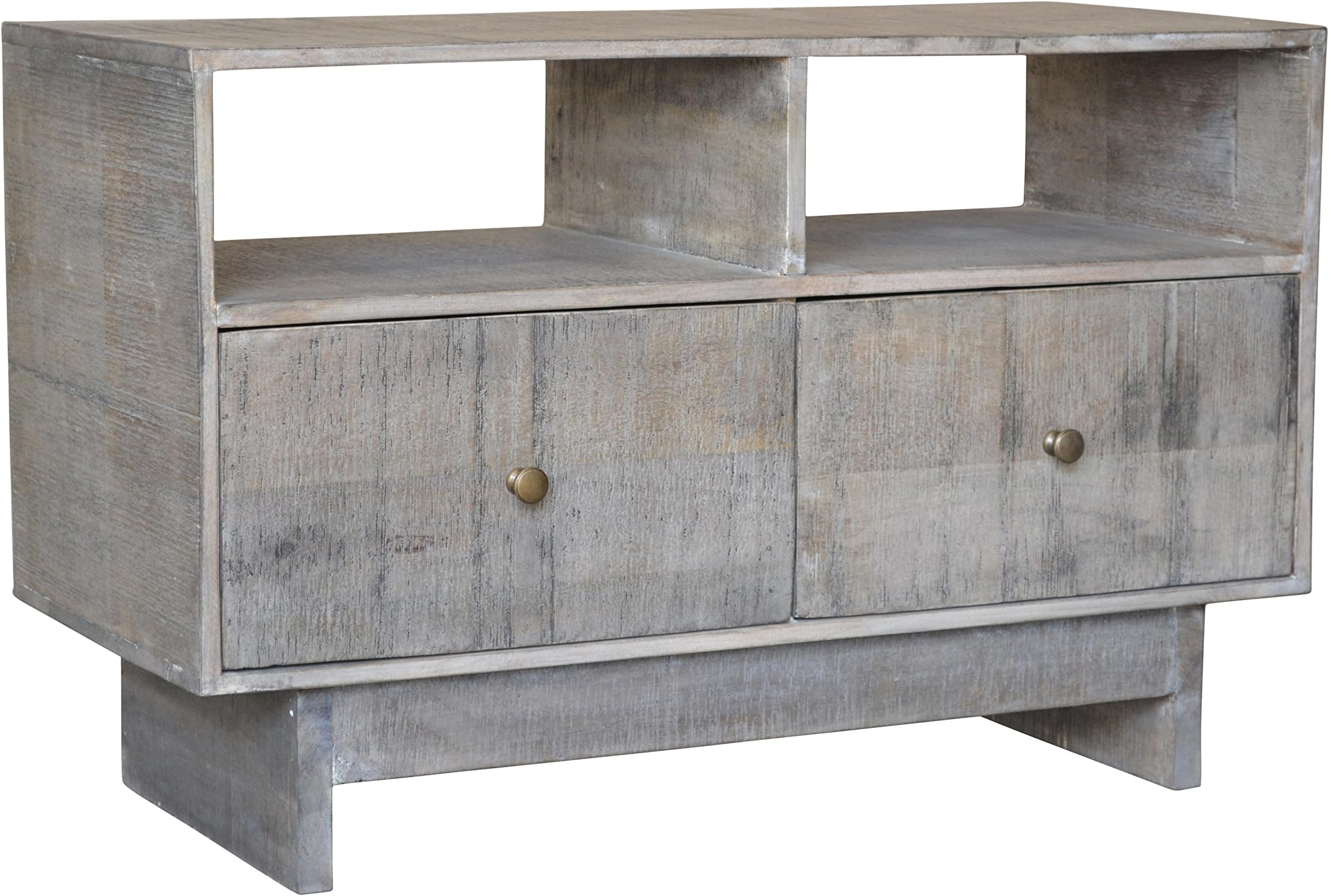 2-Drawer Media Console, Rough Salvage