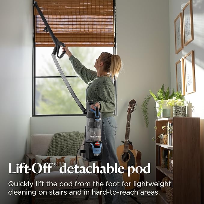 Aspiradora Vertical con Poderosa Succión, Filtro HEPA y Rodi miniatura 2