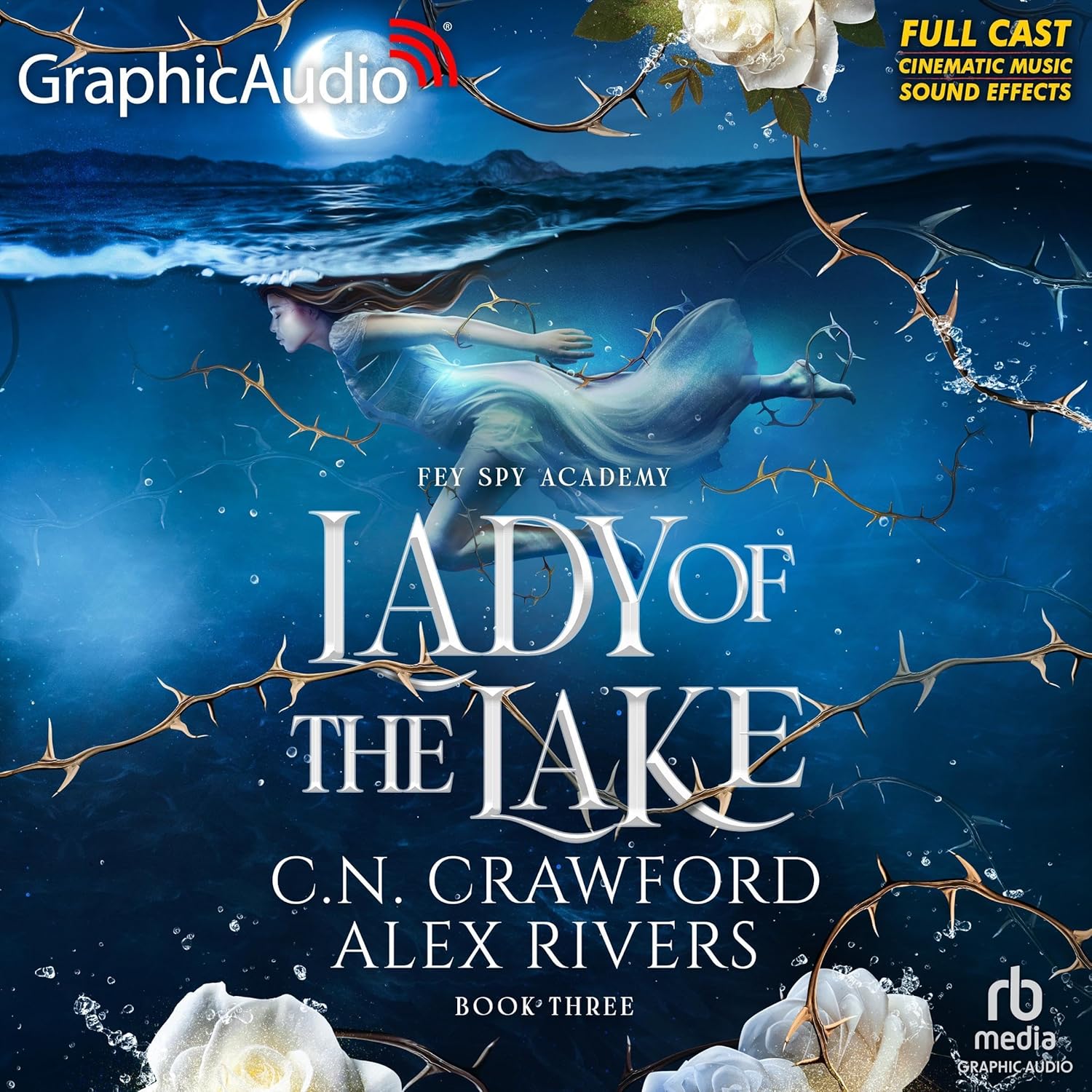 Lady of the Lake (Dramatized Adaptation): Fey Spy Academy, Book 3    
	                
	            

                 
                        Audible Audiobook 
                  
                        – Original recording
