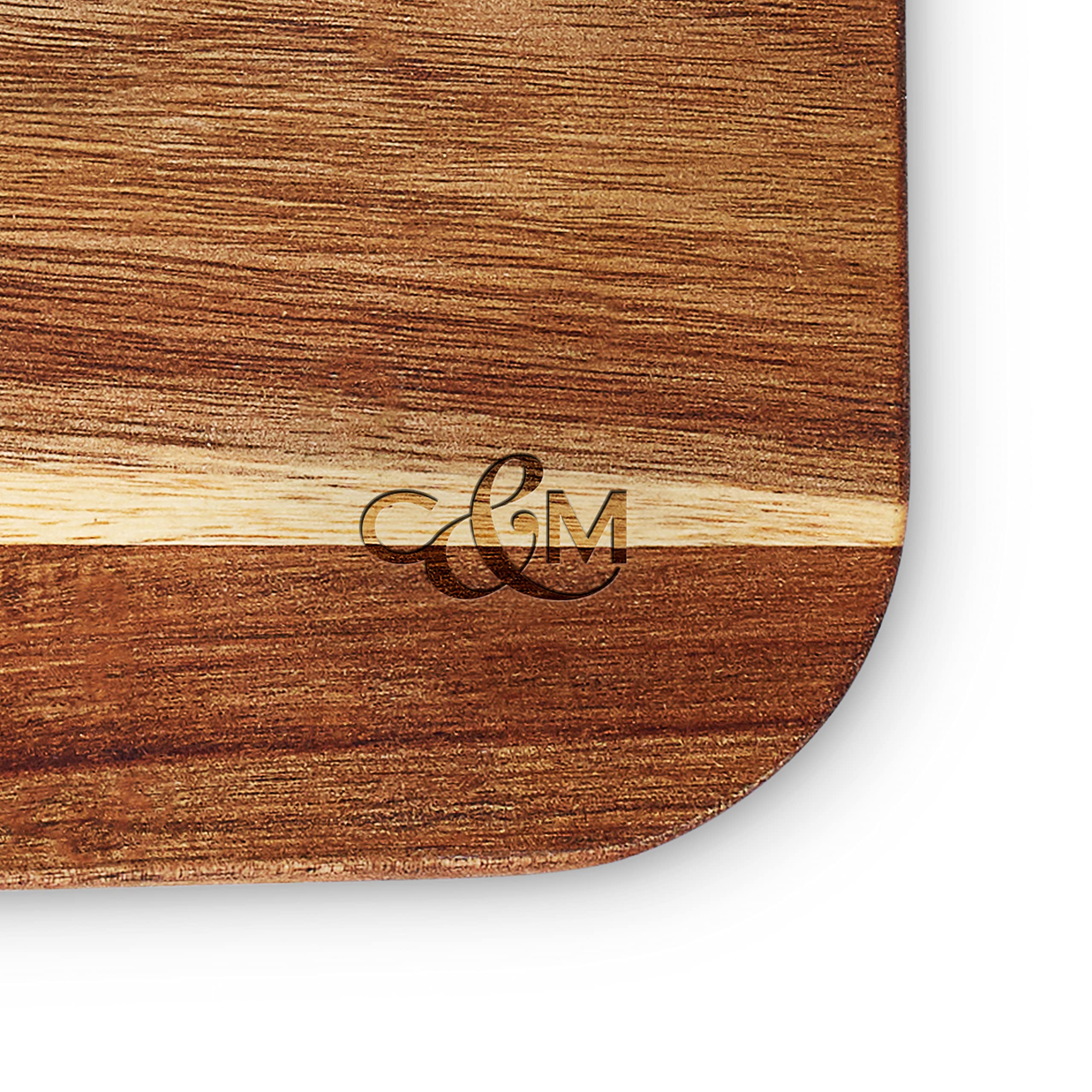 Cole & Mason H722129 Berden Planche a Decouper en Bois Pour Viande/Poisson Avec Rainure À Jus | (L)467mm x (W)347mm x (D)29mm | Ne pas laver au lave-vaisselle | Garantie de 2 Ans