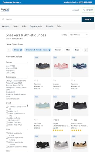 Zappos #TOP6