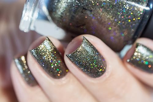 Miniatura 1684 de ILNP Madison Ave Esmalte de uñas holográfico metálico rosa antiguo