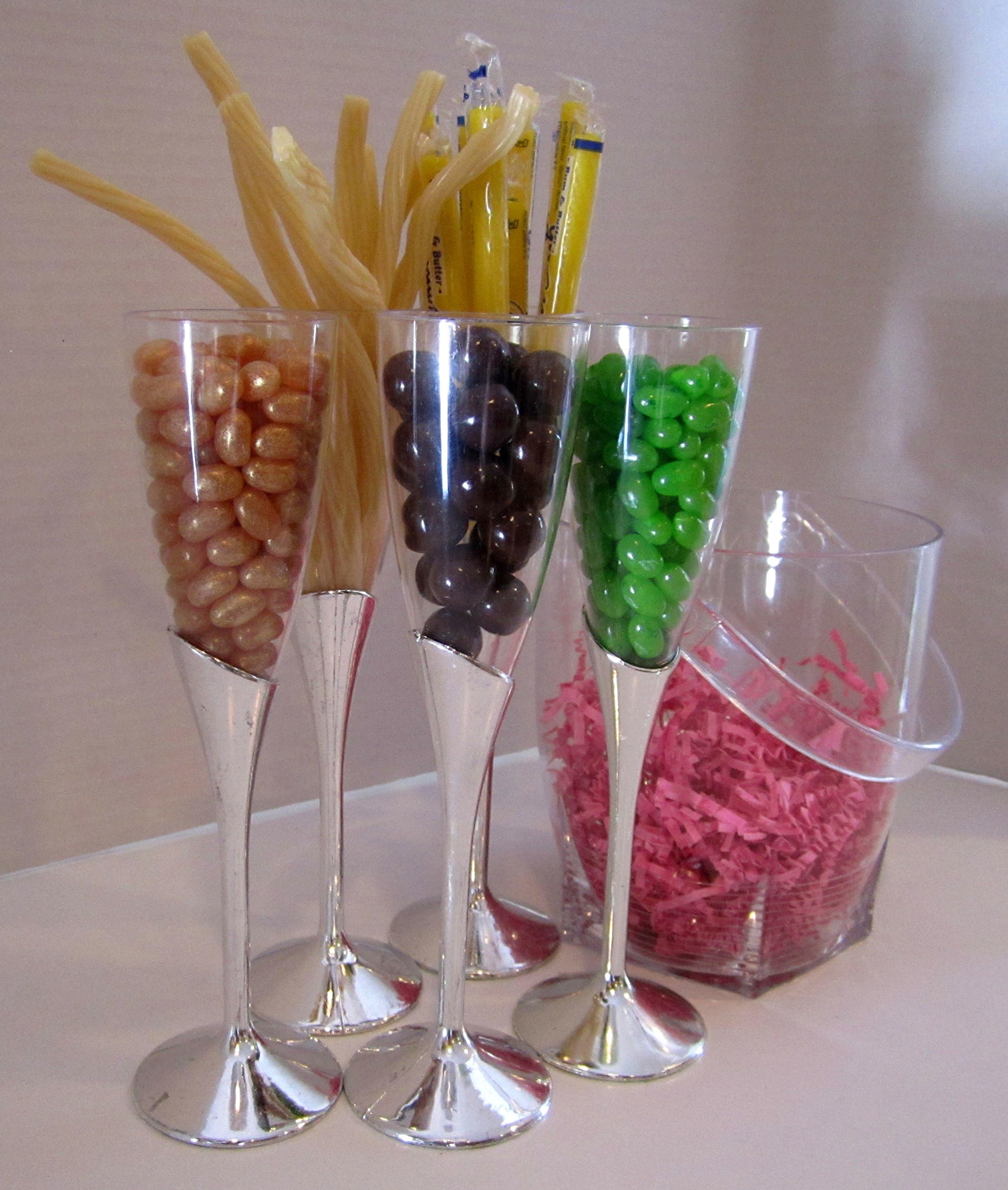 It's 5 O' Clock Somewhere Candy Gift Basket filled with Novelty Candy like Champagne Cordials, Beer Flavored Jelly Beans and much more