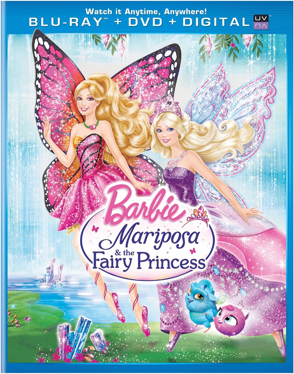 Barbie Mariposa & the Fairy Princess [Blu-ray]