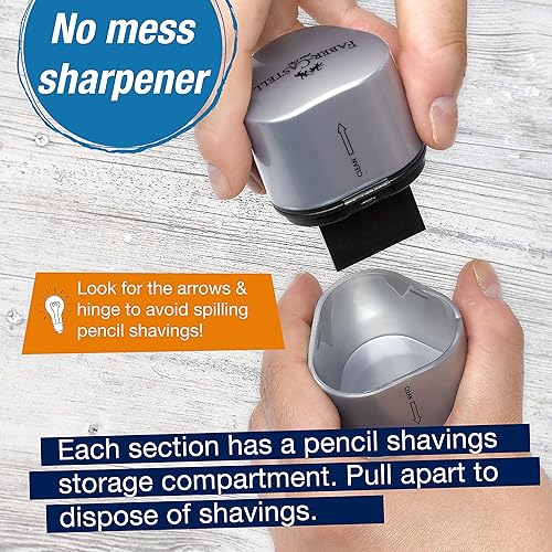 Miniatura 6 de Faber-Castell GRIP Trio Sacapuntas de agarre