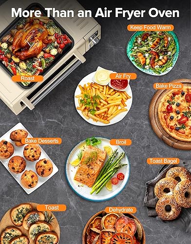 Miniatura 7 de Nuwave Bravo Pro Smart Air Fryer - Combo de horno tostador, encimera de horno de convección Airfryer, funciones 10 en 1 con tecnología más rápida y