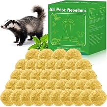 36pack Skunk Repellent Outdoor Keep Skunk Out of Yard & Garden, Natural Peppermint Oil Skunk Deterrent, Long-Lasting Animal Repellent Granules, Safe for Pets & Plants