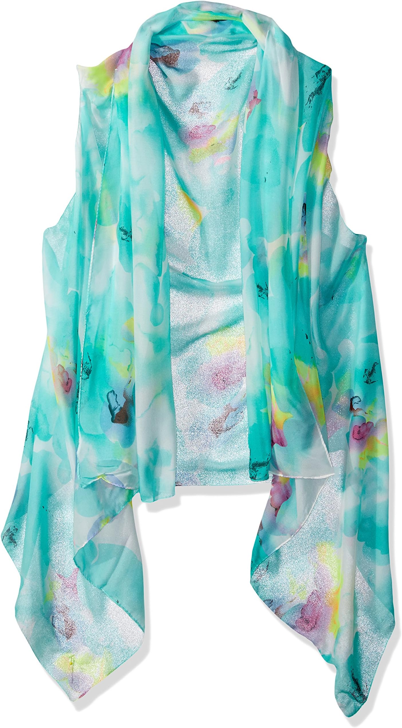 Lavello Accents Lafleur & Global Collection Sheer Designer Chiffon Vests
