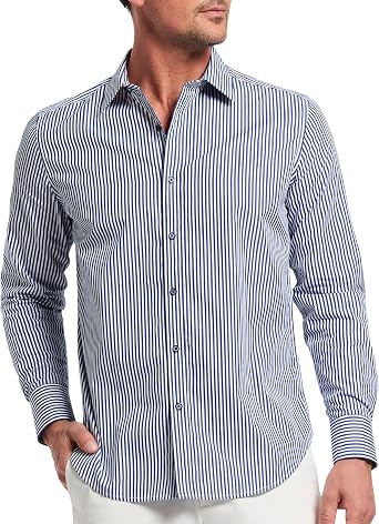 Robert Graham Mens Greenwich Long Sleeve Button Down Woven Shirt