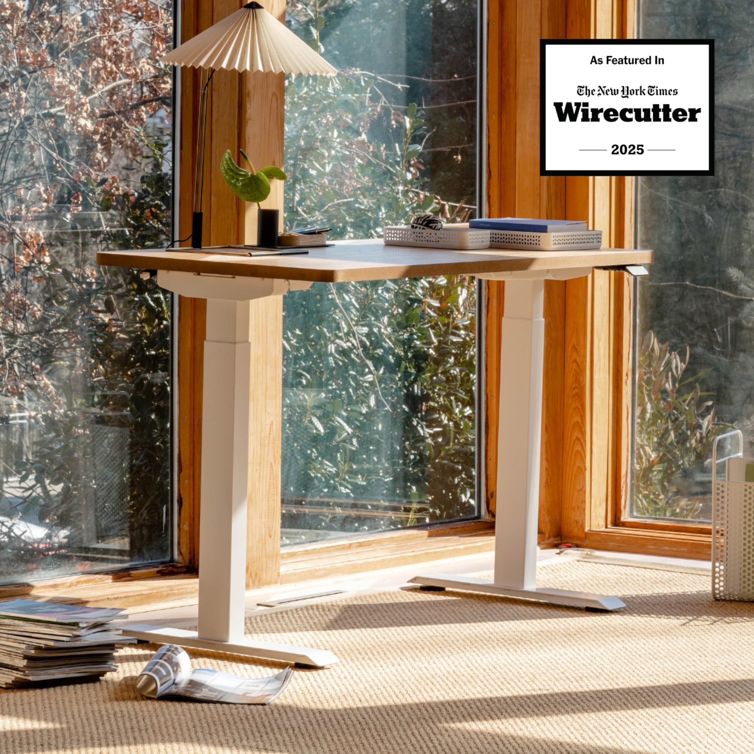 Branch Duo Standing Desk 58 Inches - Adjustable Standing Desk with 20 Range - OLED Control Panel - — view 7