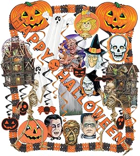 Casafoyer Halloween Decorating Kit - 25 Pcs (Pack of 1) | (2 Units)