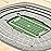 YouTheFan NFL 5-Layer 17 x 13 StadiumViews 3D Wall Art