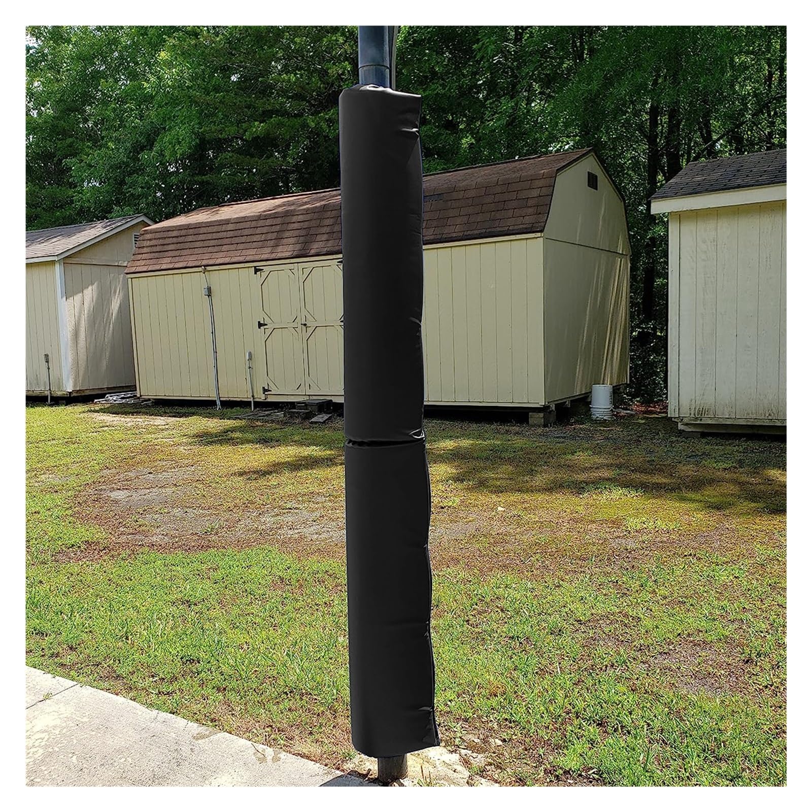 Cuscinetti protettivi per pali da basket, coperture impermeabili di sicurezza per uso esterno, accessori essenziali per attrezzature sportive, resistenti involucri per pali da garage per protezione