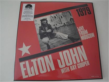 Live From Moscow (Vinil Transparente, Record Store Day, 180g) por Elton John, capa do álbum