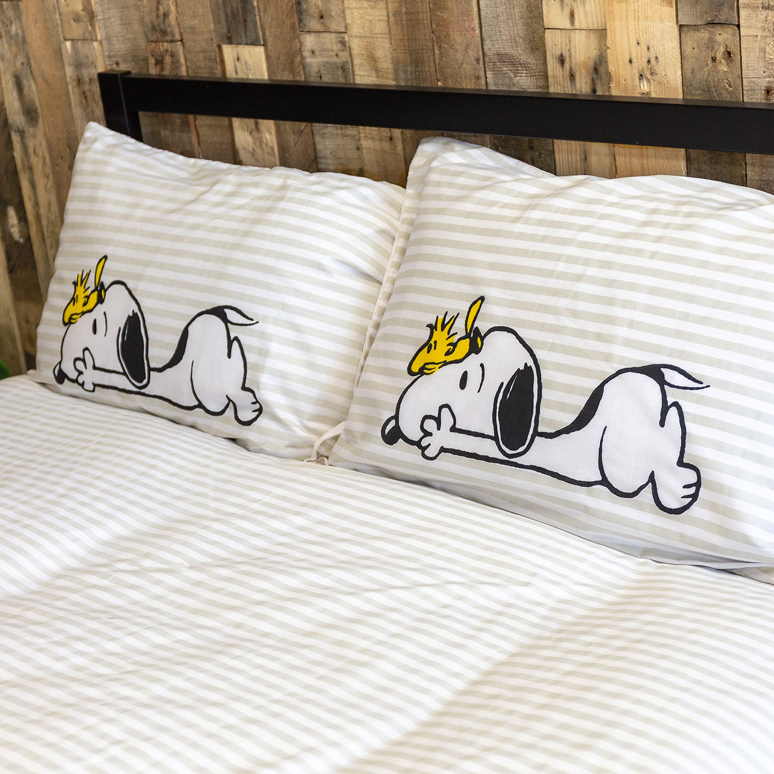 Buy Snoopy Double Duvet Cover Officially Licensed Reversible Two