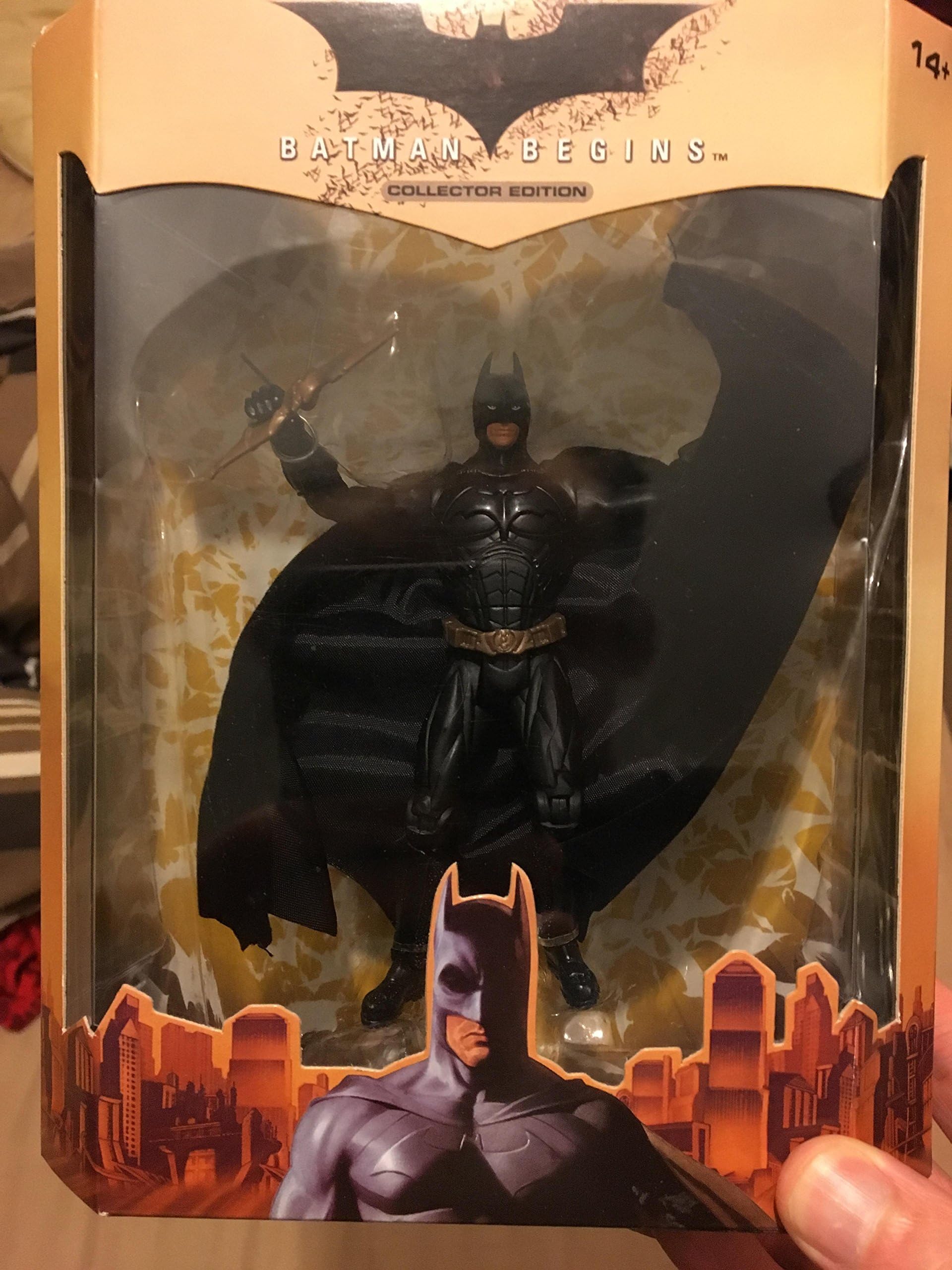 Mattel Batman Begins Movie Action Figure Exclusive Collector Edition Batman