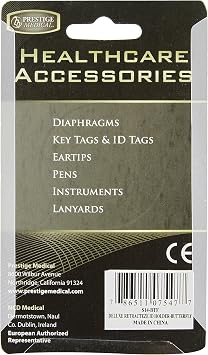 Prestige Medical Deluxe RetractezeTM ID Holder, Butterflies Purple