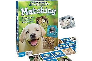 Wonder Forge Baby Animals Matching Game: Engage Your Little Learner with Animalistic Fun!
