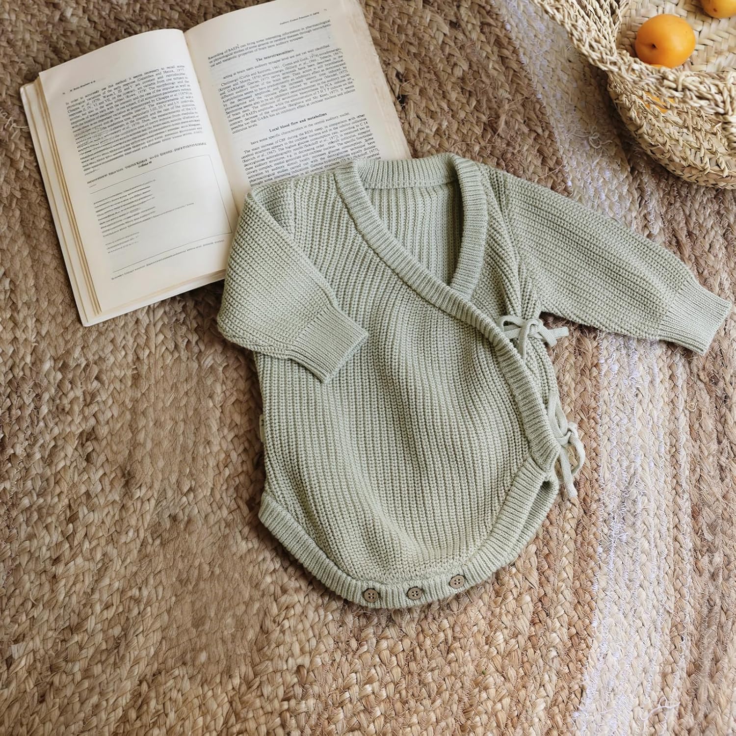 Avibae Cotton Baby Sweater, Long-Sleeve Knit Outfits for Newborns, Warm Infant Fall Winter Clothes - Image 2