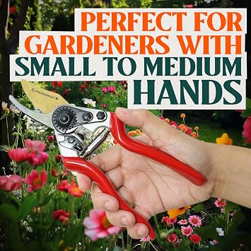 Haus & Garten PrecisionPRO Titanium Bypass Pruning Shears and Replacement Springs Bundle