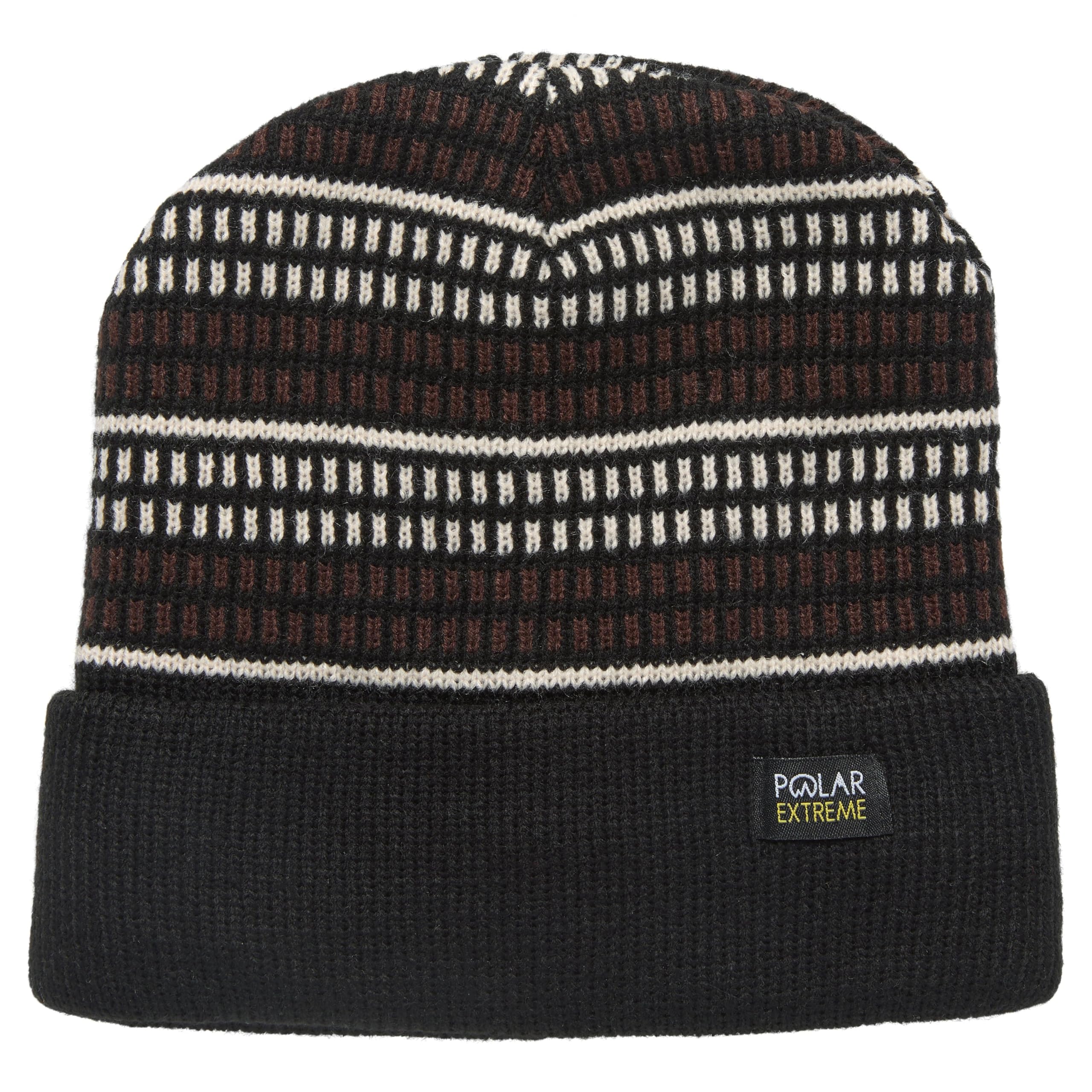 Polar ExtremePolar Extreme Heat Mens Sherpa Lined Knit Pull HAT - All Styles, One Size Fits Most