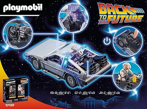 Miniatura 3 de Playmobil Regreso al futuro Delorean