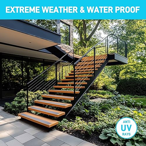 Miniatura 88 de Cinta de tracción antideslizante, 12 pulgadas x 30 pies, mejor agarre, fricción, adhesivo abrasivo para escaleras, peldaños en pisadas, interiores