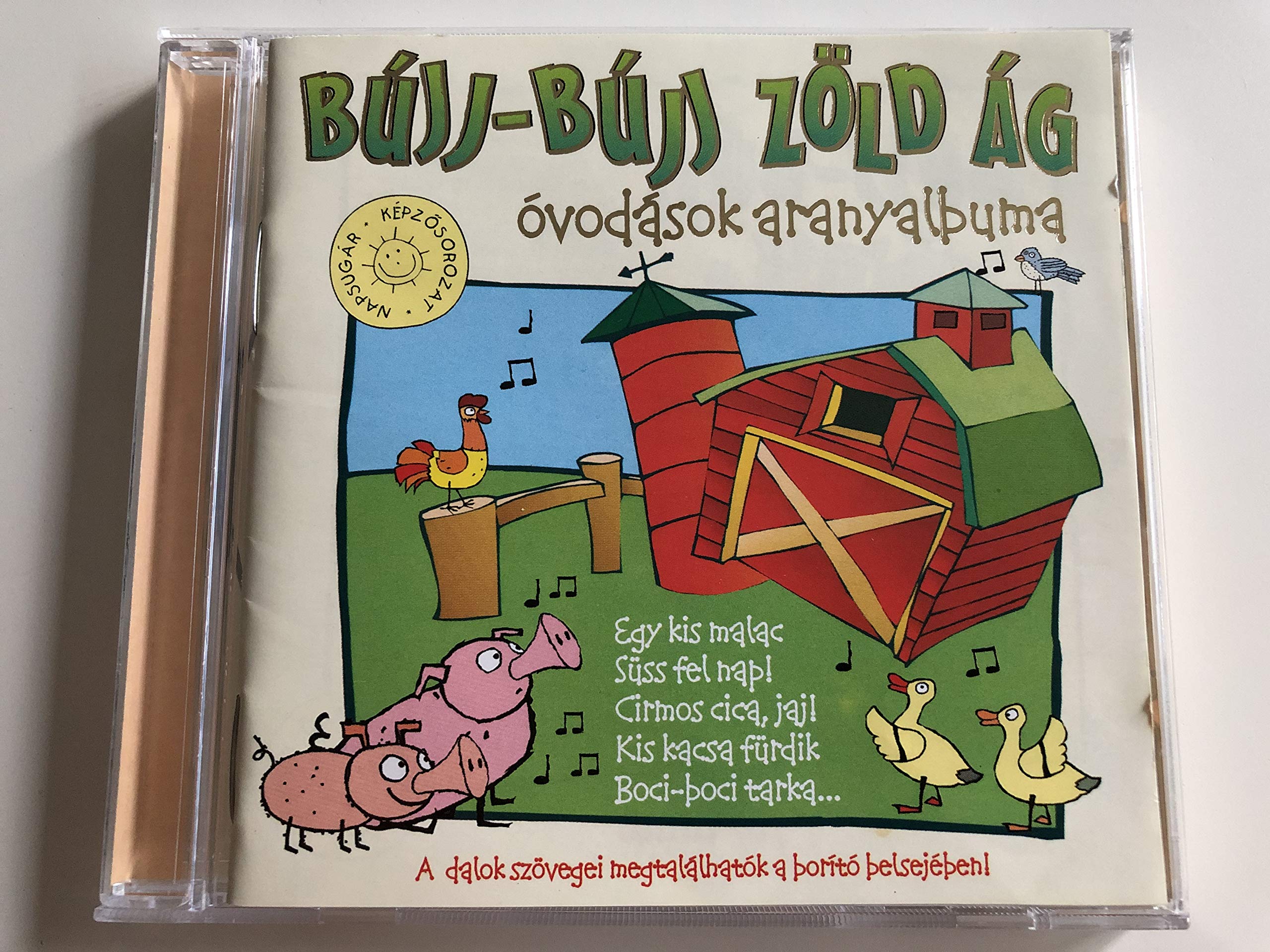 Bújj-Bújj Zöld Ág Album Or de Chansons d'Enfance pour Maternelle