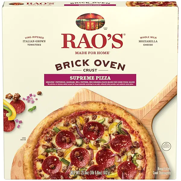 Rao's Made For Home Supreme Frozen Pizza, 21.6 Oz Box 1
