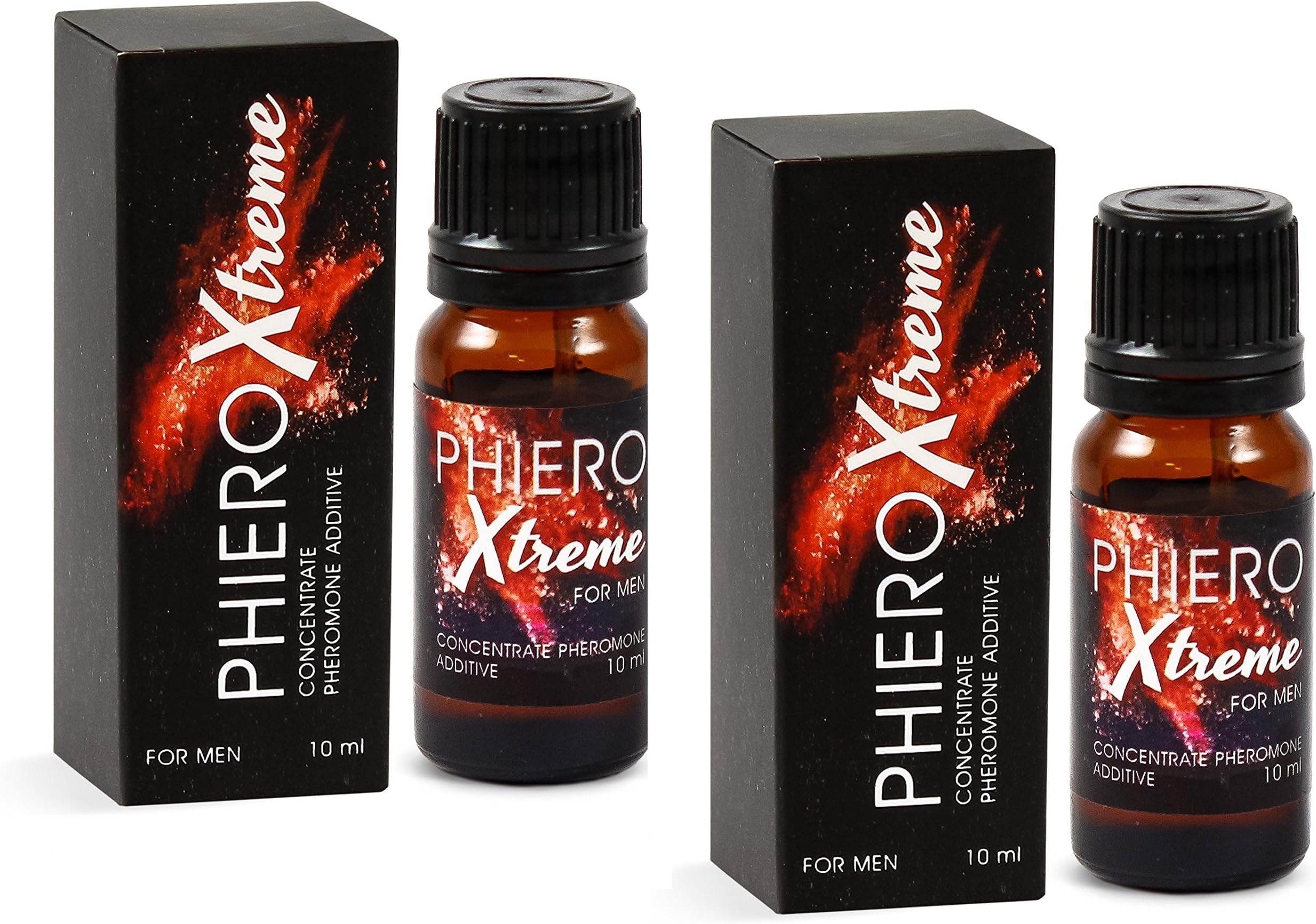 Phiero Xtreme: Powerful concentrated pheromone (Combine Phiero Xtreme with your favorite perfume!) Double Pack