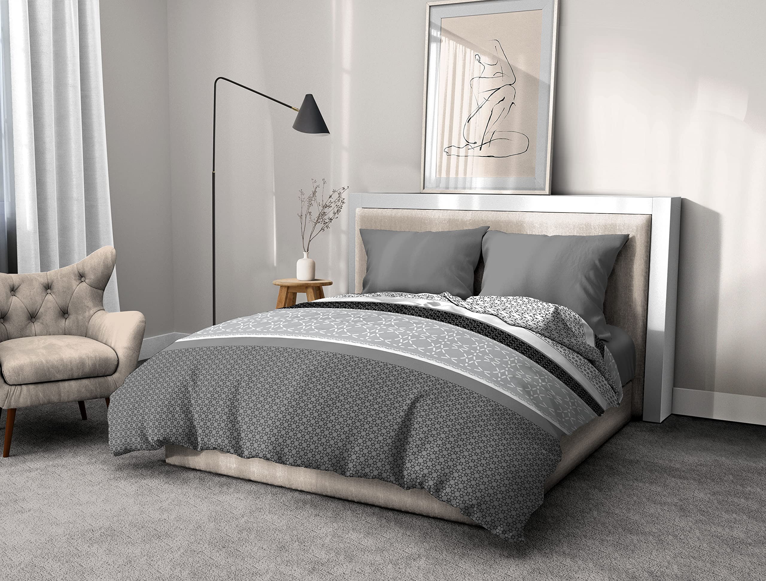 HOME LINGE PASSION LA PASSION DU LINGE DEPUIS 1987 Duvet Cover 220 x 240 cm Diffus