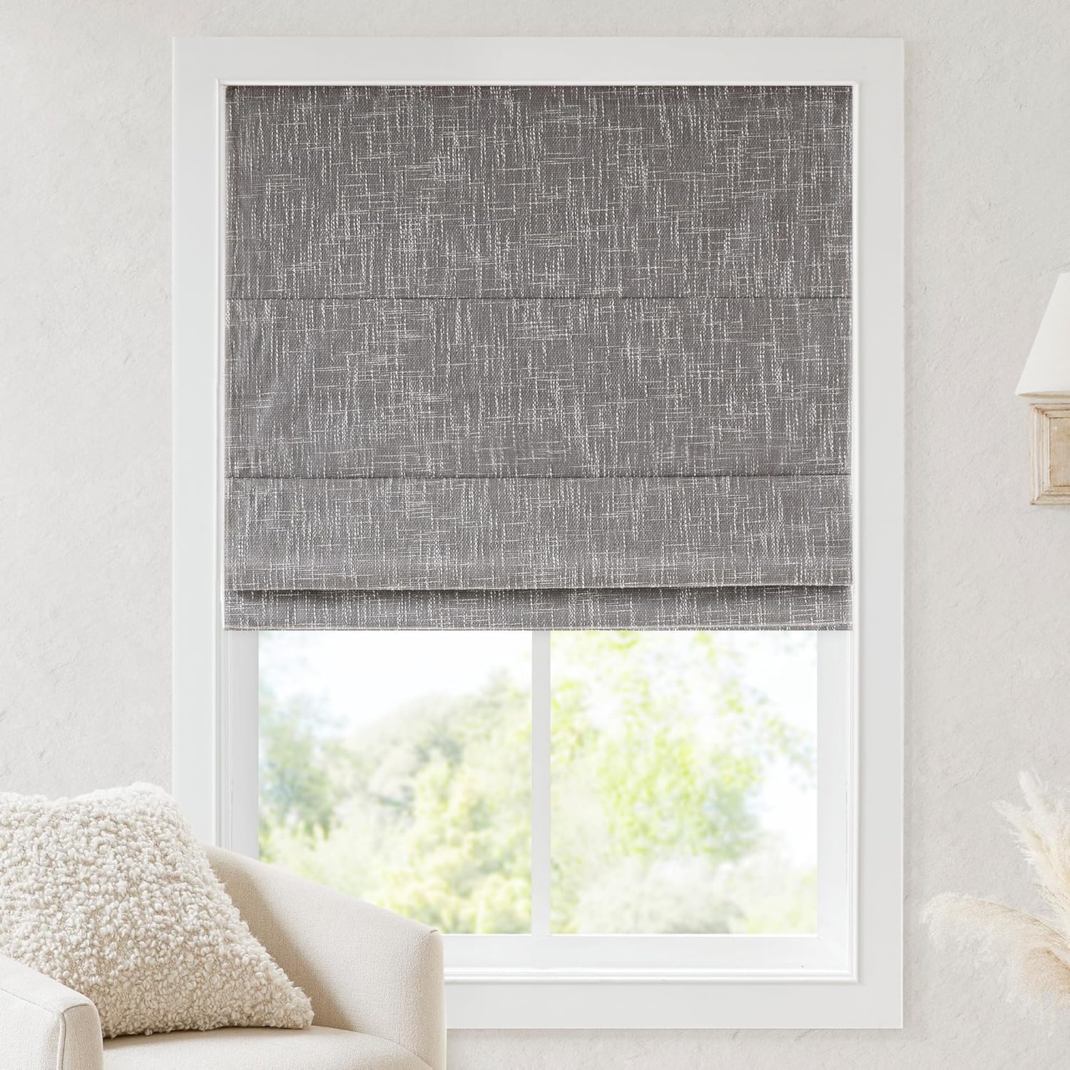 Madison Park Cordless Roman Shades, Blackout Window Blind Privacy Window Shades,…