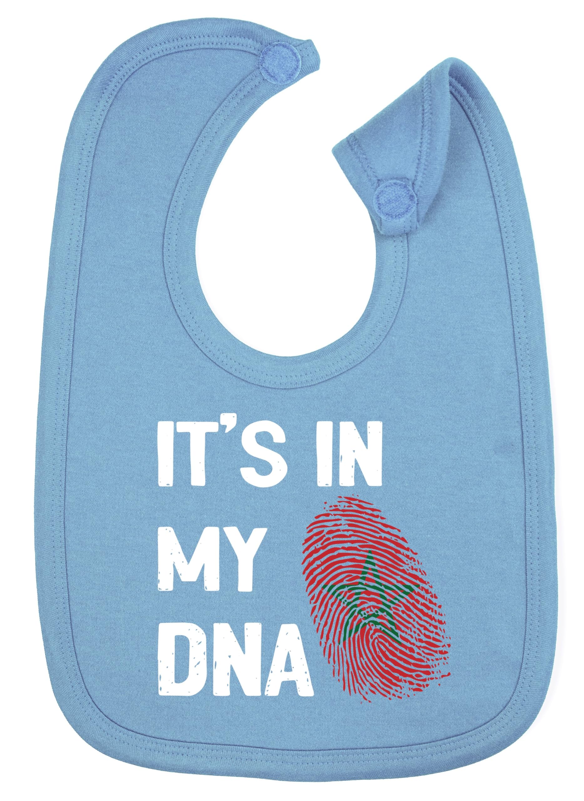 Hippowarehouse It's in my DNA Morocco cotton baby nursing bib boys girls 35cmx22cm