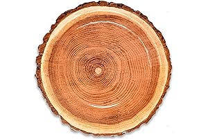 Gift Boutique 50 Rustic Paper Plates 7" - Perfect for Camping, Hunting,...