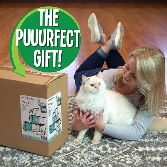 Kitty City Claw Indoor Mega Kit Cat Furniture, Corrugate Cat Scratcher