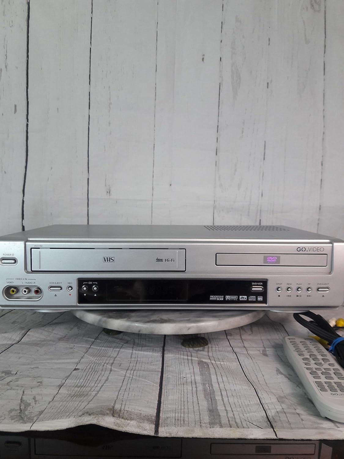 DV2150 Progressive Scan DVD Player/4-Head Hi-Fi VCR Combo