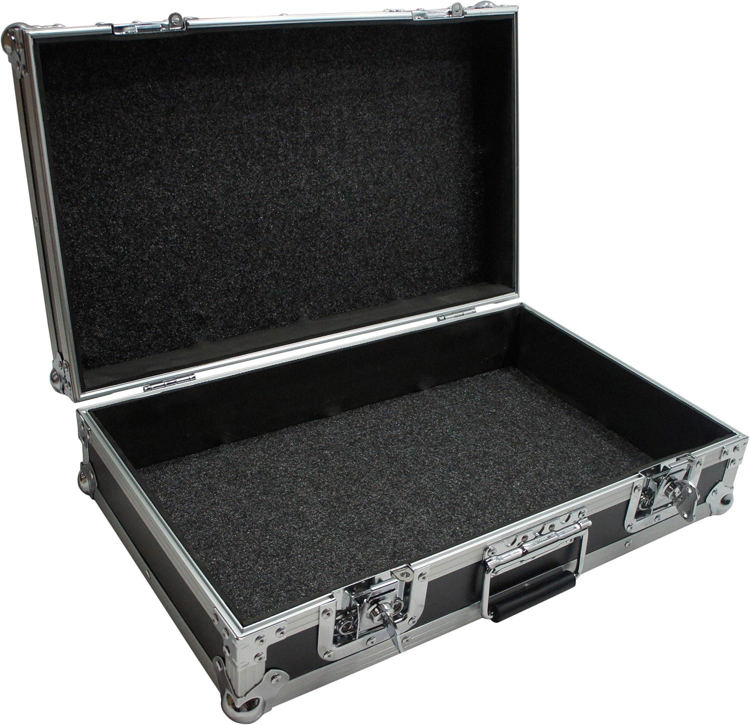 Harmony Audio HCLUC Flight 22" x 13" x 5-3/8" Pick & Pluck Foam Utility Locking Case