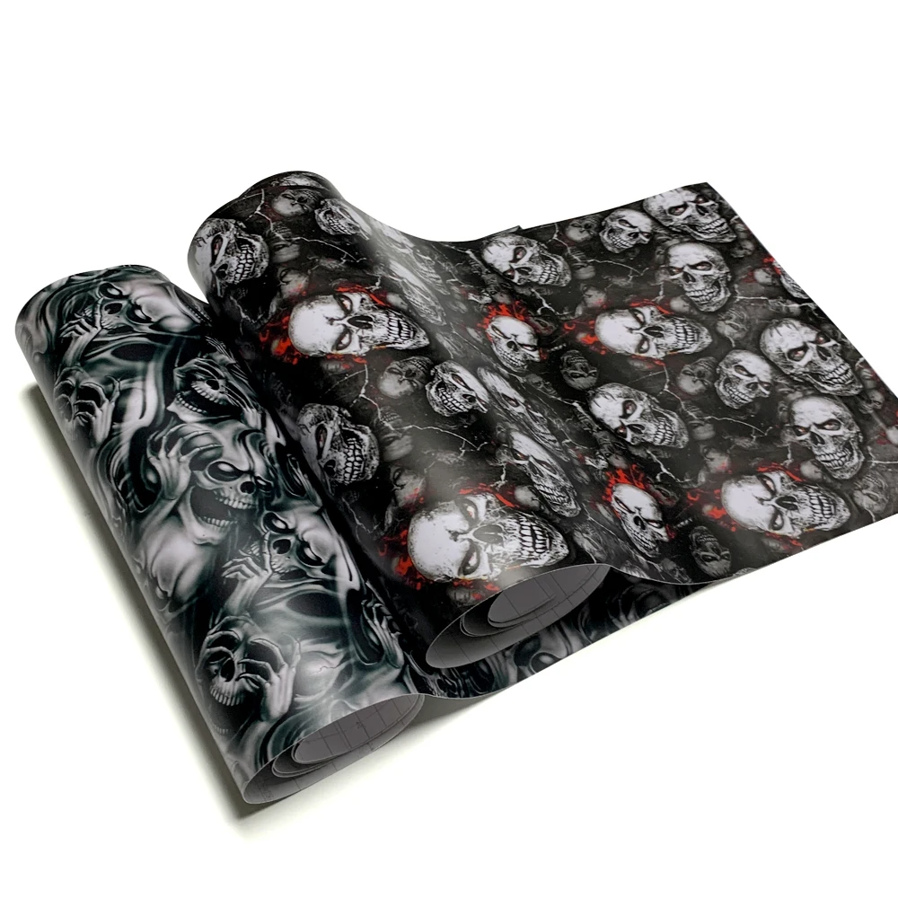 Amazon.com: VuOnGDuOnGSTORE Adhesive Graffiti Skull Sticker