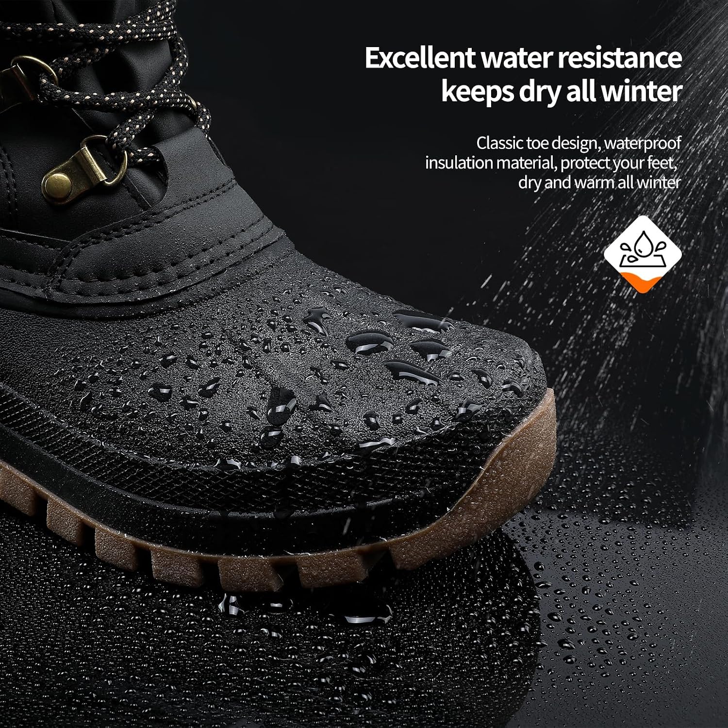 Women Winter Snow Boots | Waterproof Shell | Warm Duck Boots