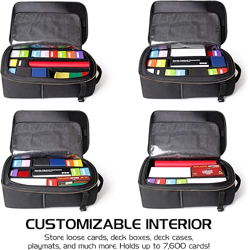 Miniatura 6 de ENHANCE MTG Mochila  Edición de coleccionista TCG mochila para cajas de cubierta tarjetas con mangas alfombrillas de juego accesorios MTG