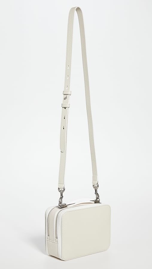 Marc Jacobs Women's The Box 20 Bag, Oatmilk, Off White, One Size