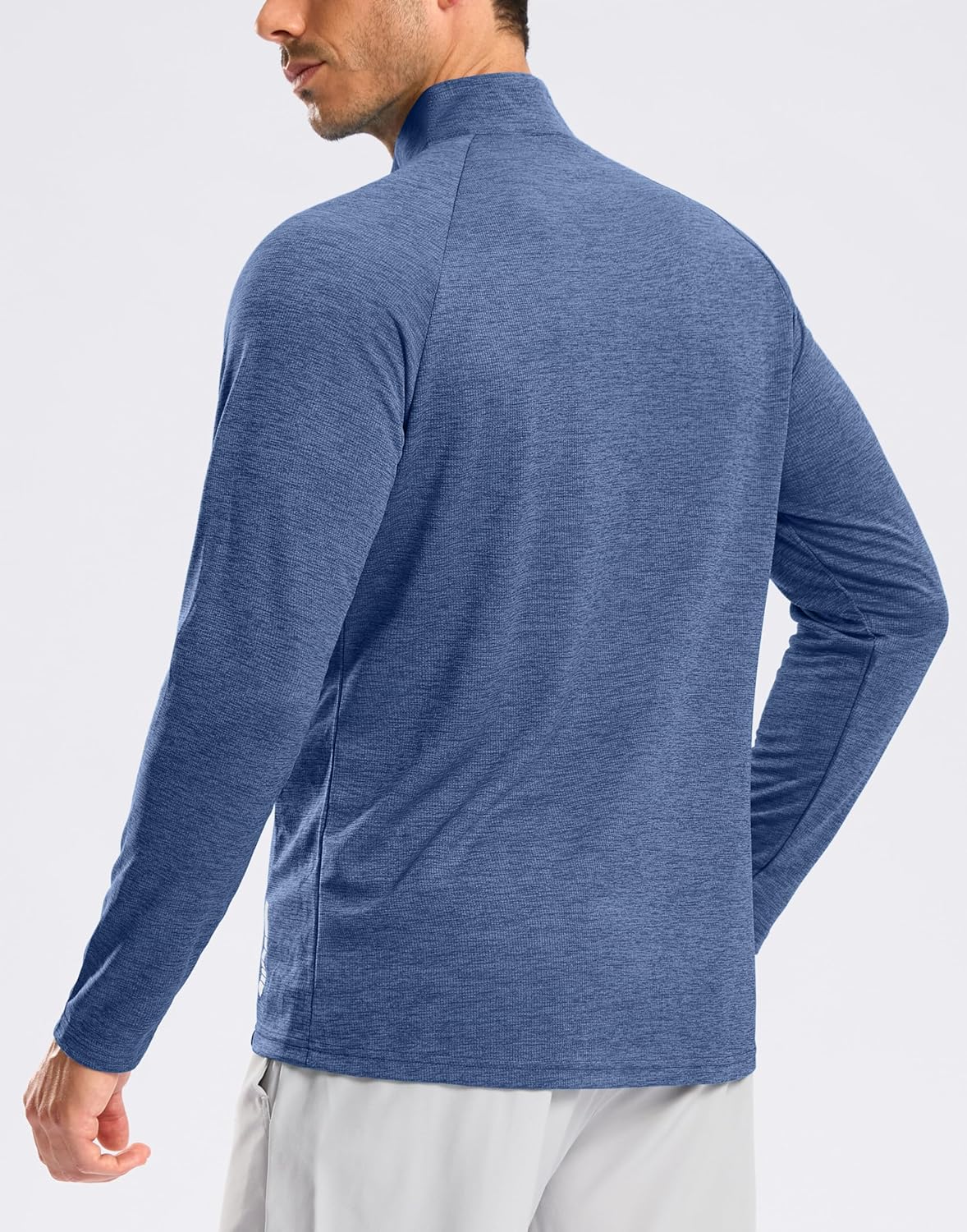 G Gradual Men's Running Shirts Long Sleeve Athletic Shirt Lightweight Quick Dry Quarter Zip Pullover for Men Workout Gym Golf - Image 3